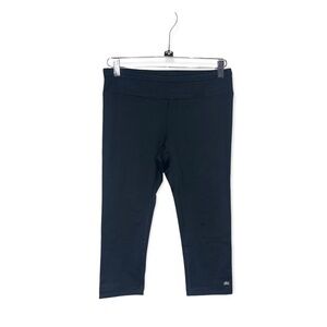 LUKKA Black Capri Leggings M NWOT